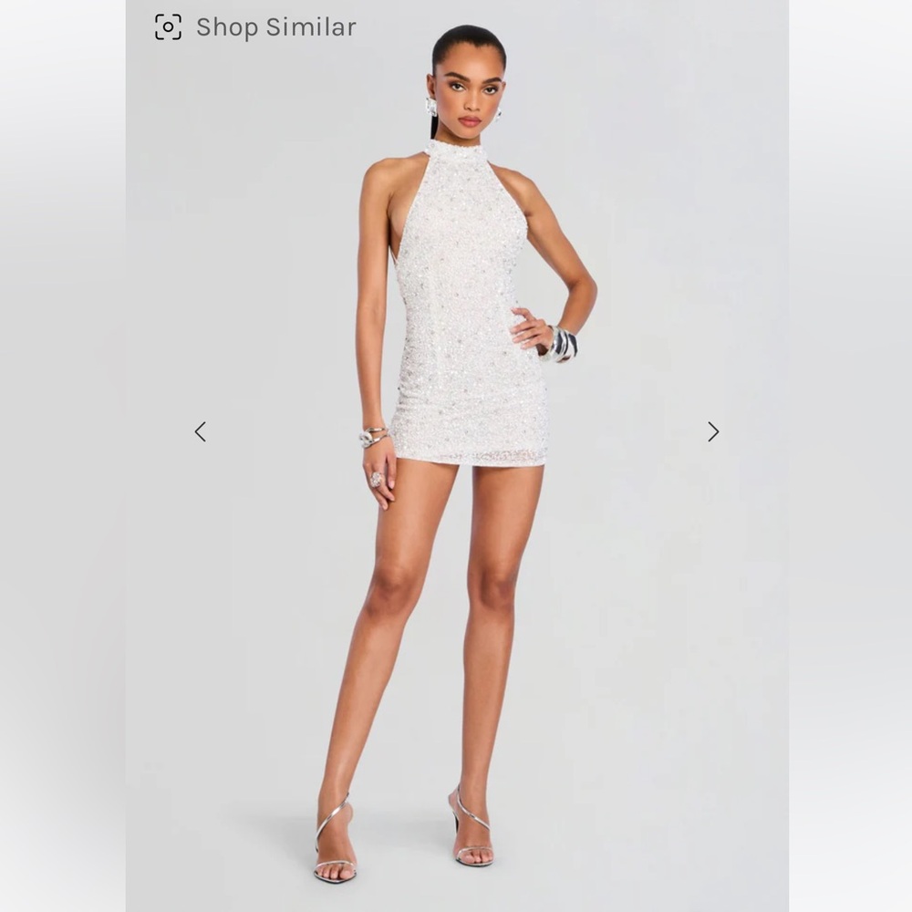 Retrofete Olivia Sequence Mini Dress
